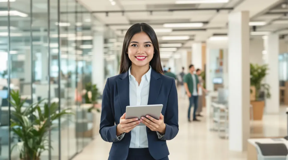 Spesialis IT di ruang kerja