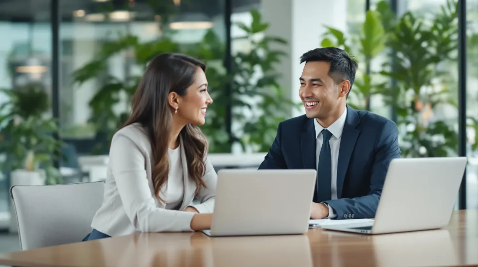 Tim Merekah Energy di kantor